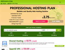 Tablet Screenshot of medha4u.com